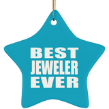 Best Jeweler Ever - Star Ornament