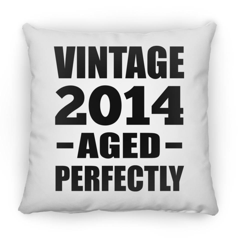 10th Birthday Vintage 2014 Aged Perfectly - Throw Pillow