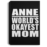 Anne World's Okayest Mom - Canvas Portrait