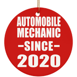 Automobile Mechanic Since 2020 - Circle Ornament