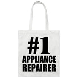 Number One #1 Appliance Repairer - Tote Bag White