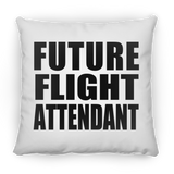 Future Flight Attendant - Throw Pillow