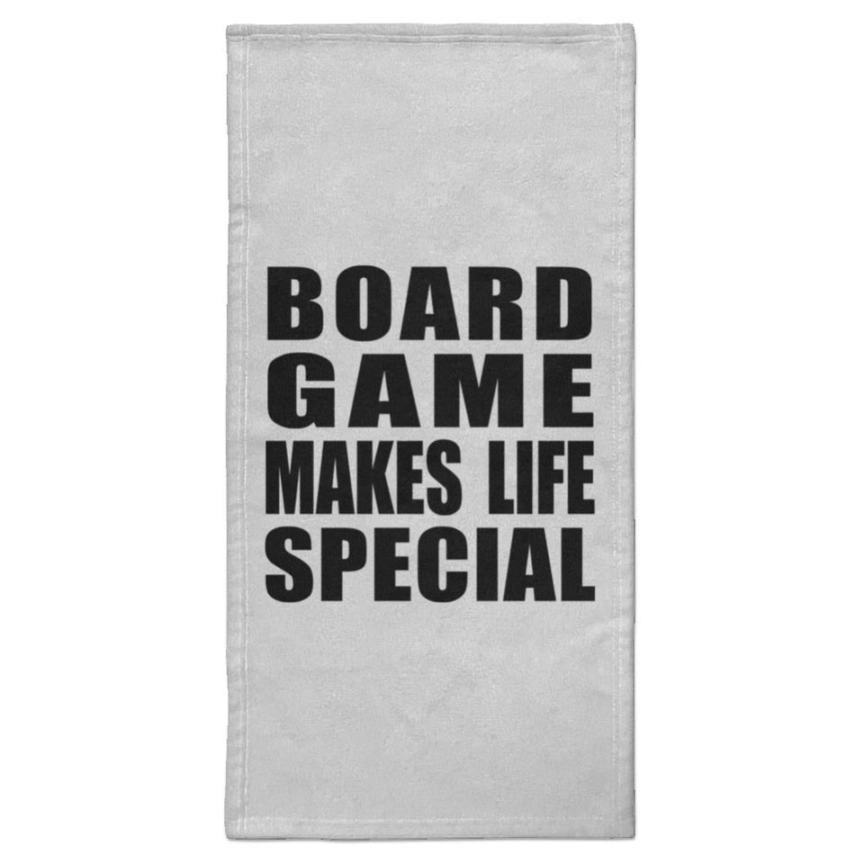 Board Game Makes Life Special - Hand Towel