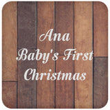 Ana Baby's First Christmas - Drink Coaster E