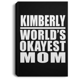 Kimberly World's Okayest Mom - Canvas Portrait