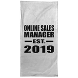 Online Sales Manager Established EST. 2019 - Hand Towel