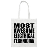Most Awesome Electrical Technician - Tote Bag White