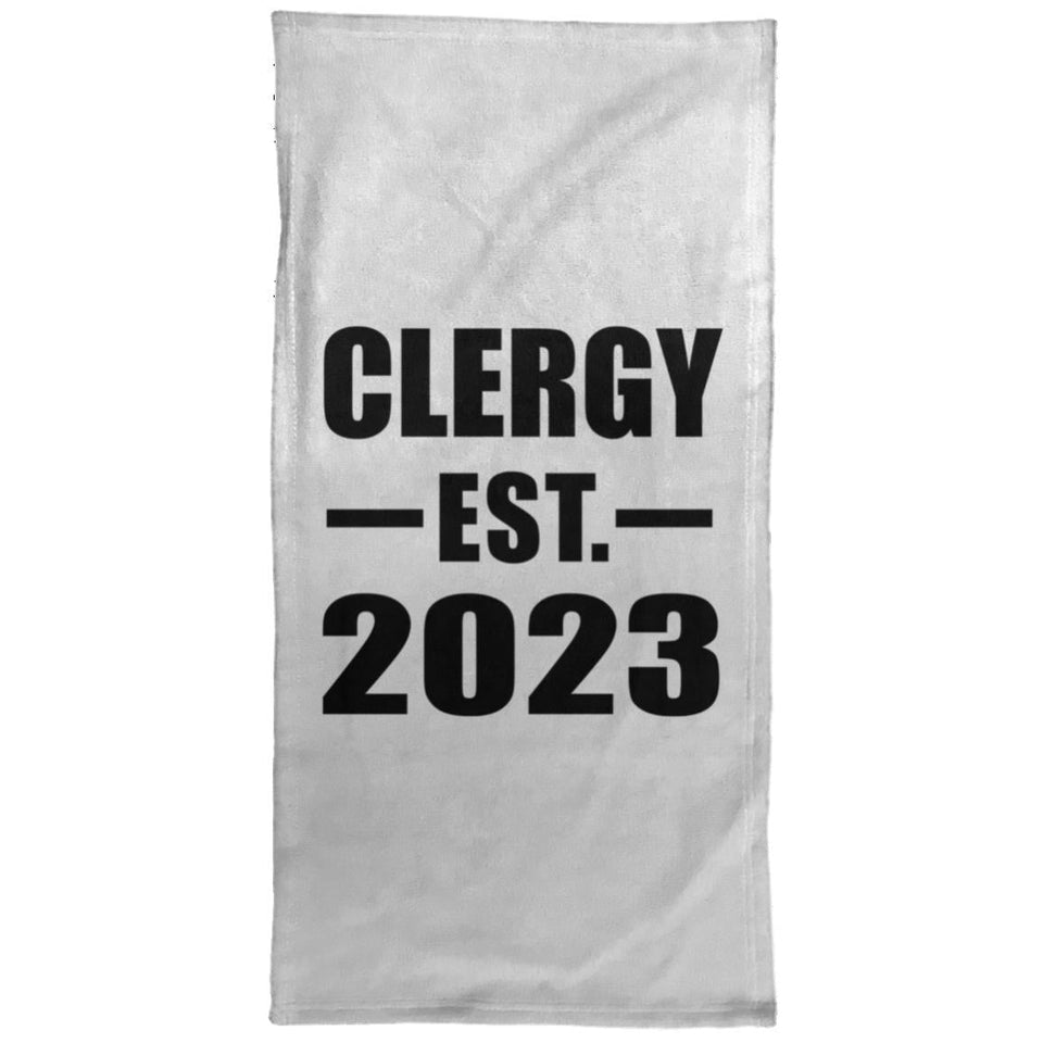Clergy Established EST. 2023 - Hand Towel