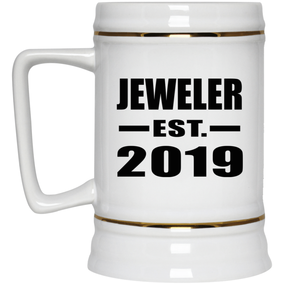 Jeweler Established EST. 2019 - Beer Stein