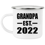 Grandpa Established EST. 2022 - 12oz Camping Mug