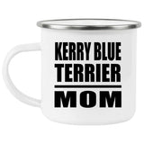 Kerry Blue Terrier Mom - 12oz Camping Mug
