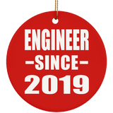 Engineer Since 2019 - Circle Ornament