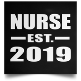 Nurse Established EST. 2019 - Poster Square
