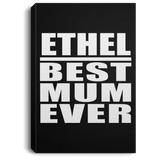 Ethel Best Mum Ever - Canvas Portrait