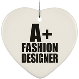 A+ Fashion Designer - Heart Ornament
