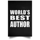 World's Best Author - Poster Portrait