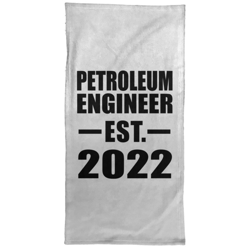 Petroleum Engineer Established EST. 2022 - Hand Towel