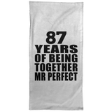 87th Anniversary 87 Years Of Being Mr Perfect - Hand Towel