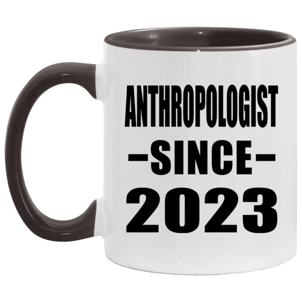 Anthropologist Since 2023 - 11oz Accent Mug Black
