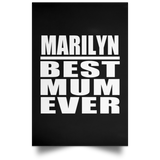 Marilyn Best Mum Ever - Poster Portrait