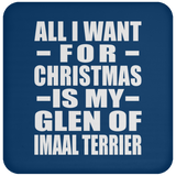 All I Want For Christmas Is My Glen Of Imaal Terrier - Coaster