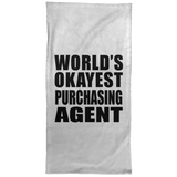 World's Okayest Purchasing Agent - Hand Towel