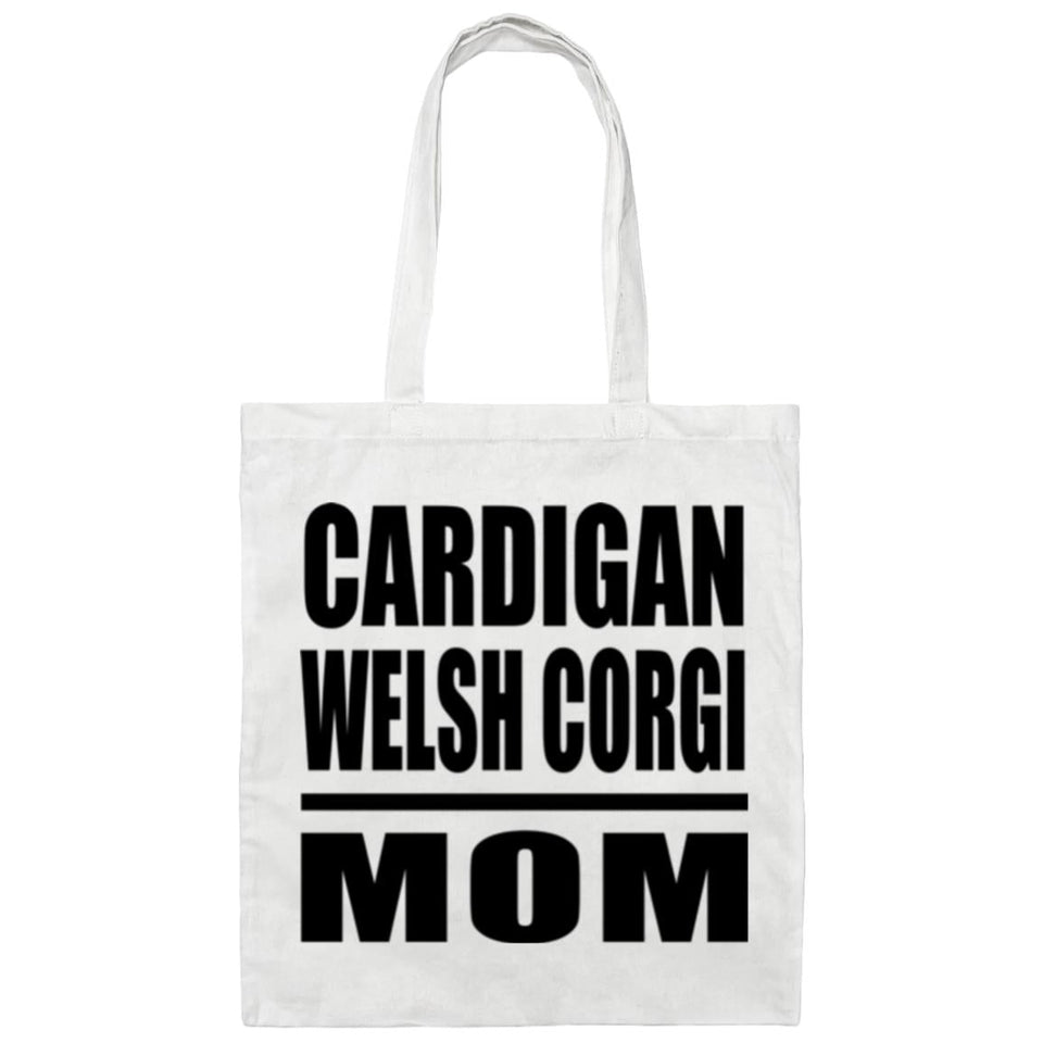 Cardigan Welsh Corgi Mom - Tote Bag White