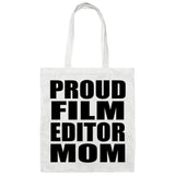 Proud Film Editor Mom - Tote Bag White