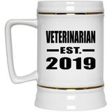 Veterinarian Established EST. 2019 - Beer Stein