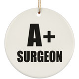 A+ Surgeon - Circle Ornament