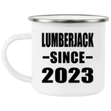Lumberjack Since 2023 - 12oz Camping Mug