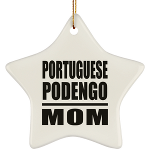 Portuguese Podengo Mom - Star Ornament
