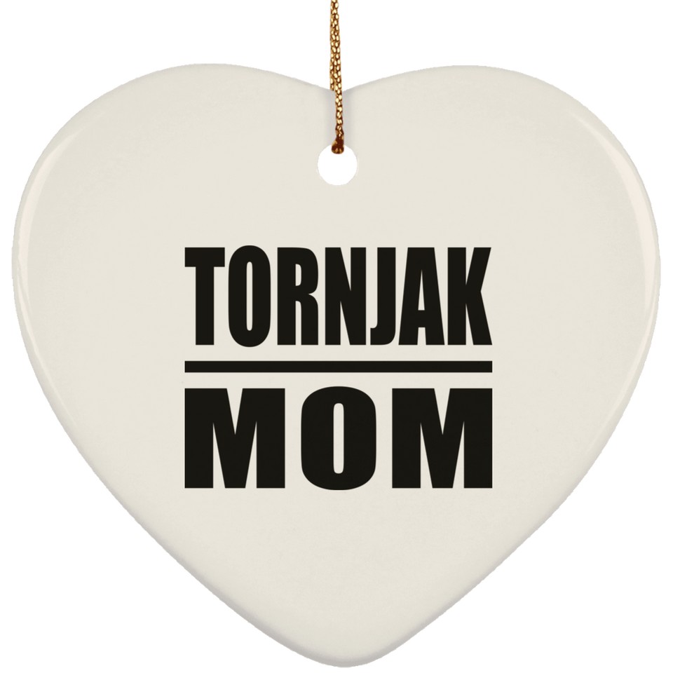 Tornjak Mom - Heart Ornament