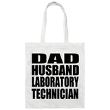 Dad Husband Laboratory Technician - Tote Bag White