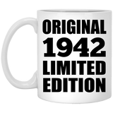 82nd Birthday Original 1942 Limited Edition - 11oz Coffee Mug