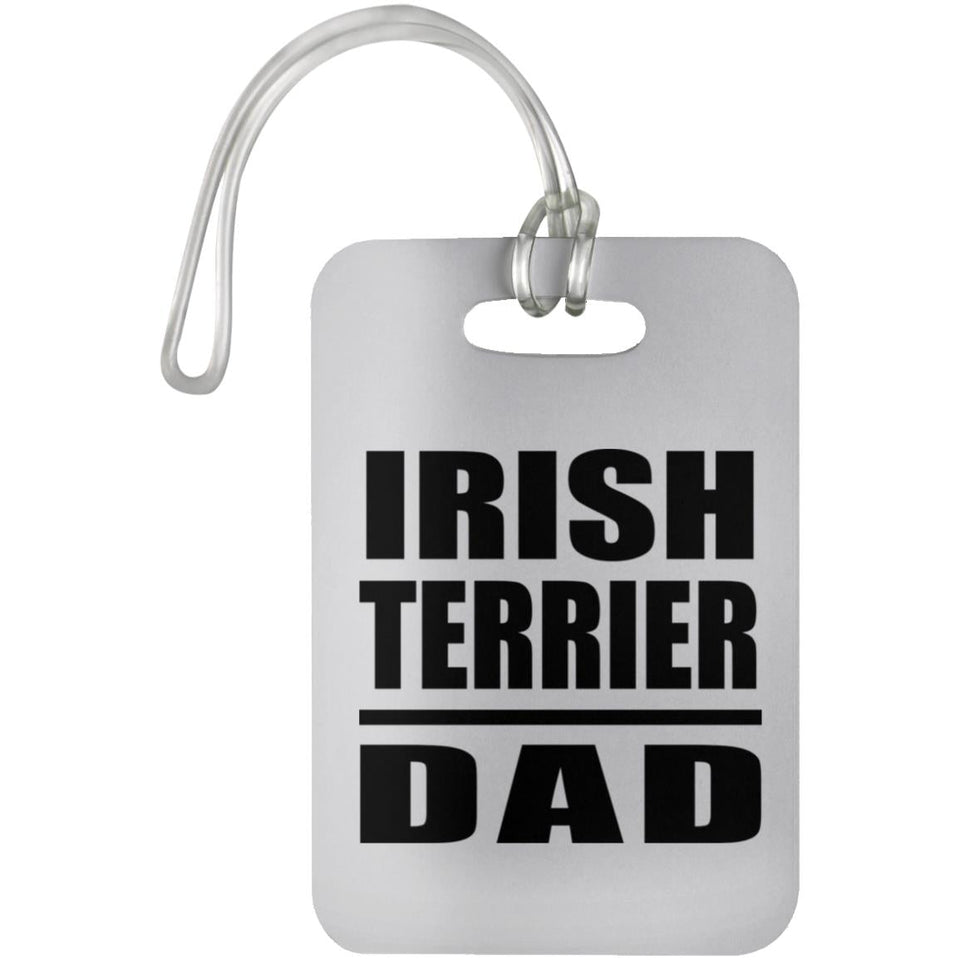Irish Terrier Dad - Luggage Bag Tag