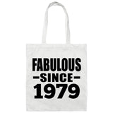 45th Birthday Fabulous Since 1979 - Tote Bag White