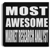Most Awesome Market Research Analyst - Canvas Square