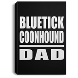 Bluetick Coonhound Dad - Canvas Portrait