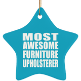 Most Awesome Furniture Upholsterer - Star Ornament