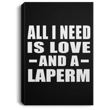 All I Need Is Love And A Laperm - Canvas Portrait