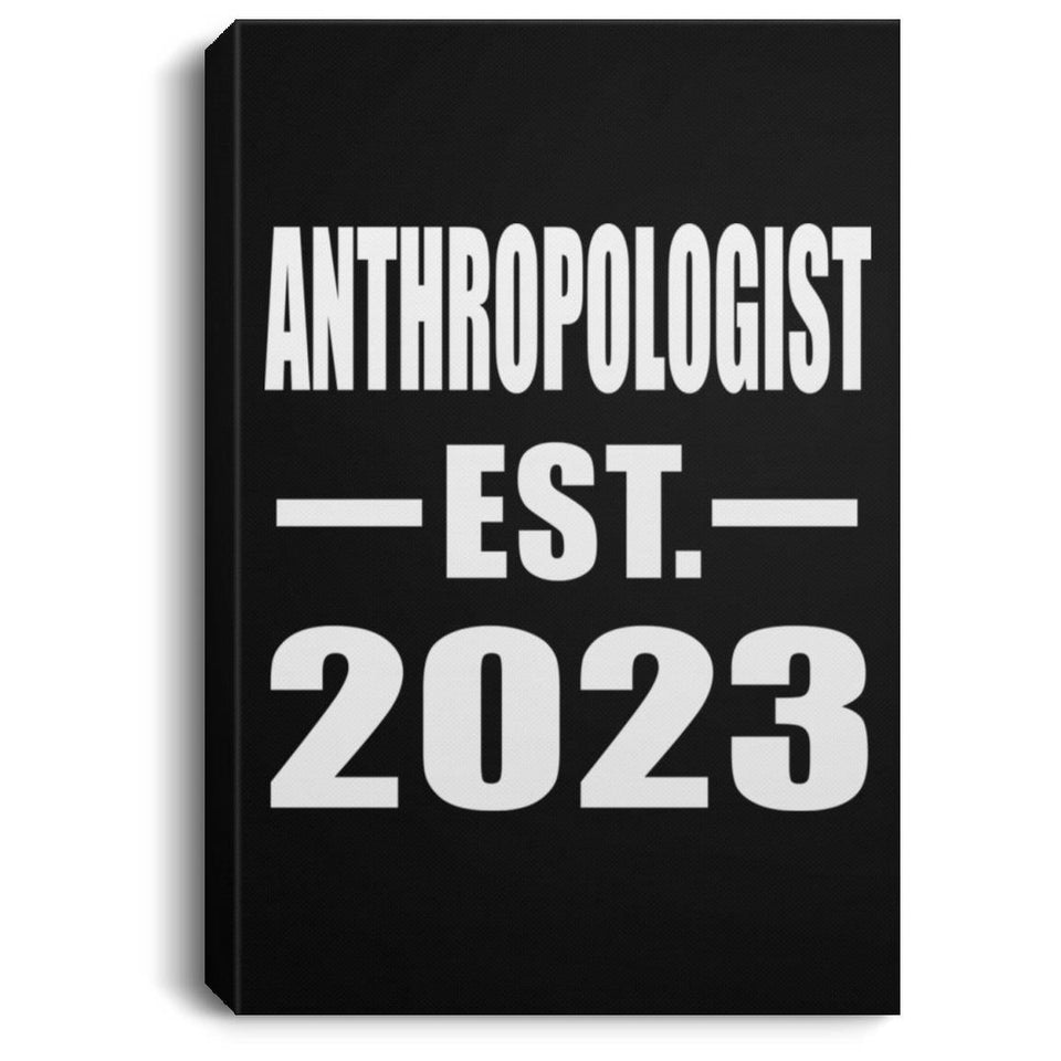 Anthropologist Established EST. 2023 - Canvas Portrait
