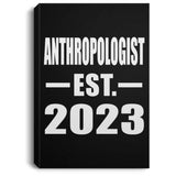 Anthropologist Established EST. 2023 - Canvas Portrait