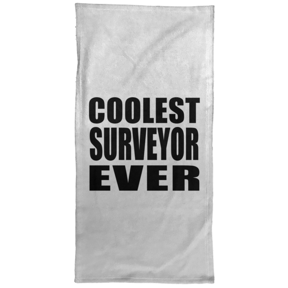 Coolest Surveyor Ever - Hand Towel