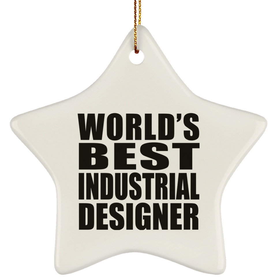 World's Best Industrial Designer - Star Ornament