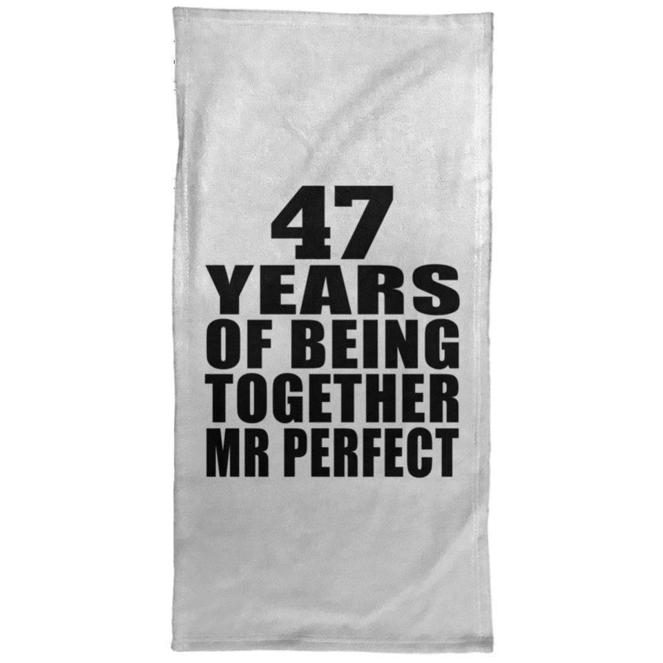 47th Anniversary 47 Years Of Being Mr Perfect - Hand Towel