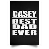 Casey Best Dad Ever - Poster Portrait