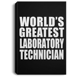 World's Greatest Laboratory Technician - Canvas Portrait