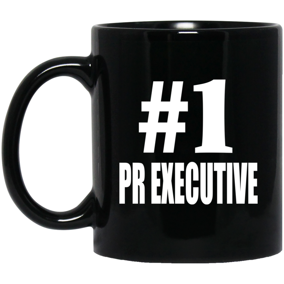 Number One #1 Pr Executive - 11 Oz Coffee Mug Black