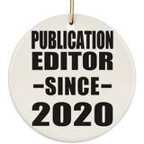 Publication Editor Since 2020 - Circle Ornament